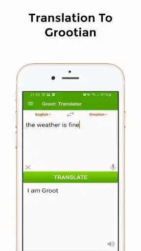Play Groot: Translator as an online game Groot: Translator with UptoPlay