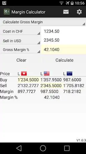 Play Gross Margin Calculator Free  and enjoy Gross Margin Calculator Free with UptoPlay