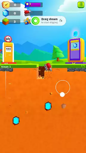 Play Ground Digger: Lava Hole Drill  and enjoy Ground Digger: Lava Hole Drill with UptoPlay