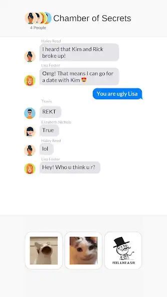 Play Group Chat Game  and enjoy Group Chat Game with UptoPlay