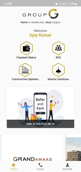 Play GroupG Customer App as an online game GroupG Customer App with UptoPlay