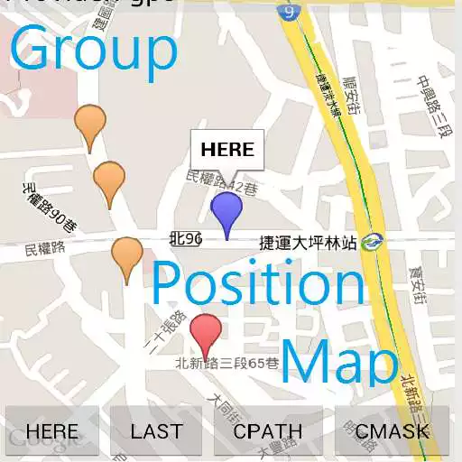 Run free android online Group Position Map APK