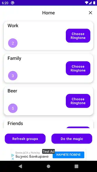 Play Group Ringtone Setter  and enjoy Group Ringtone Setter with UptoPlay