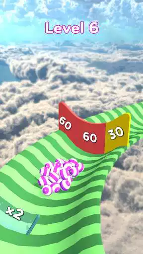 Play Grow Ball 3D as an online game Grow Ball 3D with UptoPlay