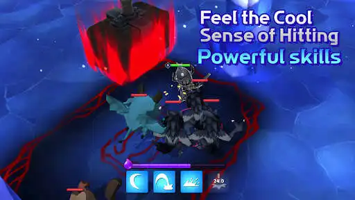 Play Grow Knight : AFK idle RPG as an online game Grow Knight : AFK idle RPG with UptoPlay