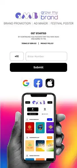 Play Grow My Brand: Poster Maker  and enjoy Grow My Brand: Poster Maker with UptoPlay