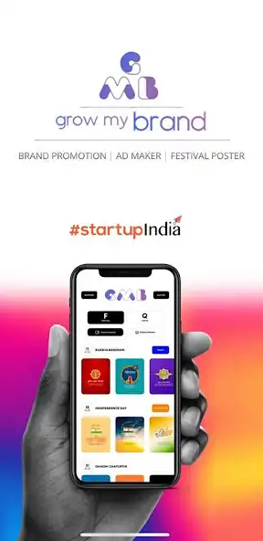 Play Grow My Brand: Poster Maker as an online game Grow My Brand: Poster Maker with UptoPlay