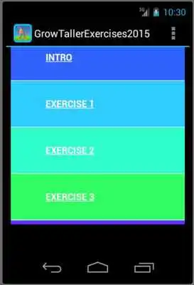 Play Grow Taller Exercises