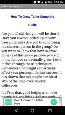 Play Grow Taller Guide