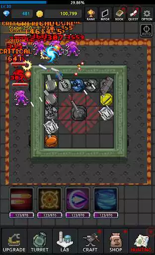 Play Grow Turret - Idle Clicker Defense