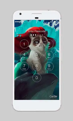 Play APK Grumpy Cat Charming Princess HD Screen Lock  and enjoy Grumpy Cat Charming Princess HD Screen Lock with UptoPlay com.IntellectPA.gruenock