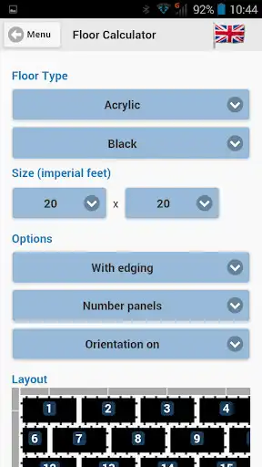 Play Grumpy Joes Floor Calculator as an online game Grumpy Joes Floor Calculator with UptoPlay