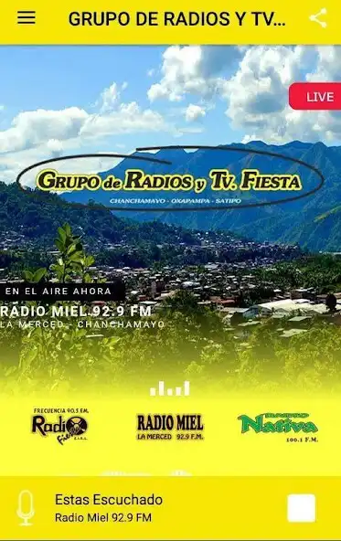 Play GRUPO DE RADIOS Y TV FIESTA DE CHANCHAMAYO as an online game GRUPO DE RADIOS Y TV FIESTA DE CHANCHAMAYO with UptoPlay