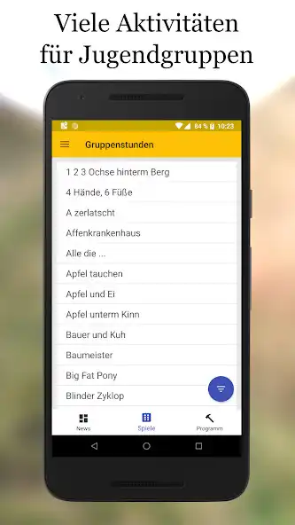 Play Gruppenstunden - Aktivitäten  and enjoy Gruppenstunden - Aktivitäten with UptoPlay