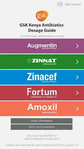 Play GSK Antibiotics Dosage Guide  and enjoy GSK Antibiotics Dosage Guide with UptoPlay