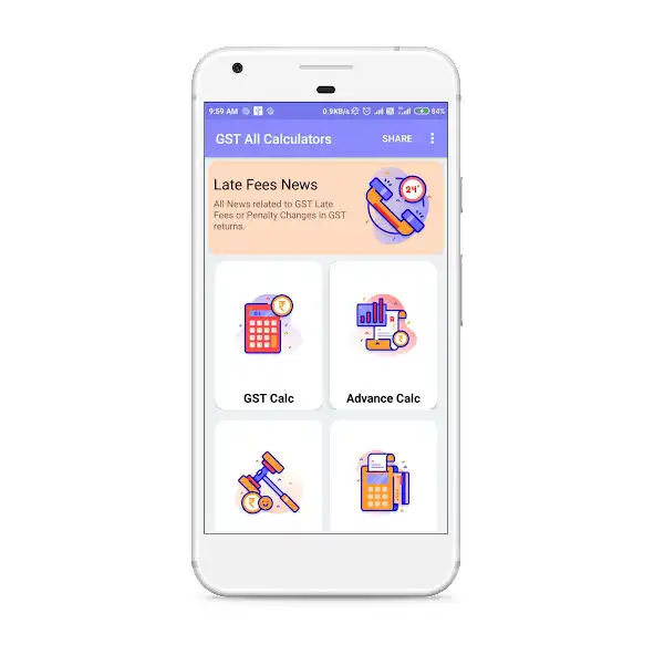 Play GST All Calculators, News as an online game GST All Calculators, News with UptoPlay