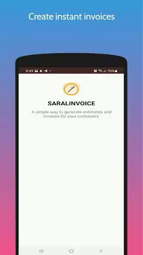 Play GST Invoice, GST Estimate, Estimation,SaralInvoice  and enjoy GST Invoice, GST Estimate, Estimation,SaralInvoice with UptoPlay