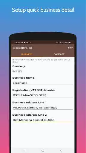 Play GST Invoice, GST Estimate, Estimation,SaralInvoice as an online game GST Invoice, GST Estimate, Estimation,SaralInvoice with UptoPlay