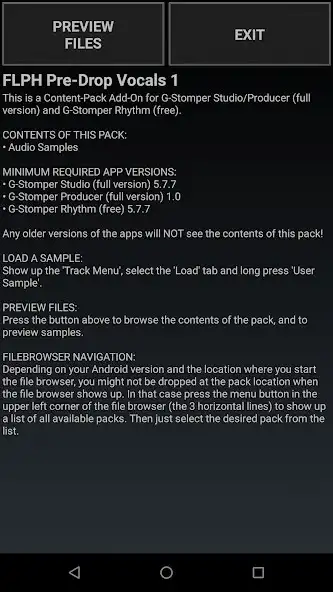 Play G-Stomper Pre-Drop Vocals 1  and enjoy G-Stomper Pre-Drop Vocals 1 with UptoPlay