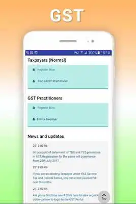 Play GST Online - Registration, Status Check