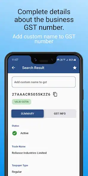 Play GST Search : Verify GST Number  and enjoy GST Search : Verify GST Number with UptoPlay