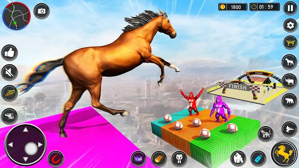Play GT Animal Stunt Simulator 3D  and enjoy GT Animal Stunt Simulator 3D with UptoPlay