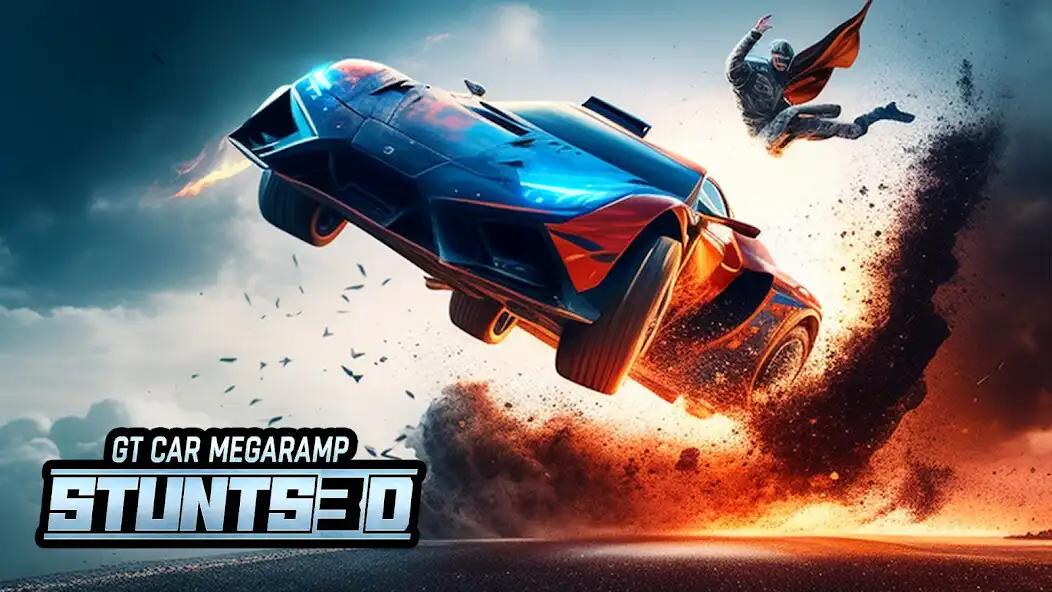 Play GT Car Megaramp Stunts 3D  and enjoy GT Car Megaramp Stunts 3D with UptoPlay