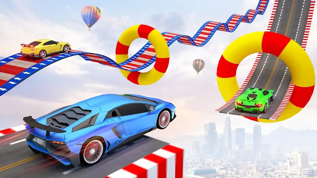 Play GT Car Racing: Stunt Driver 3D as an online game GT Car Racing: Stunt Driver 3D with UptoPlay