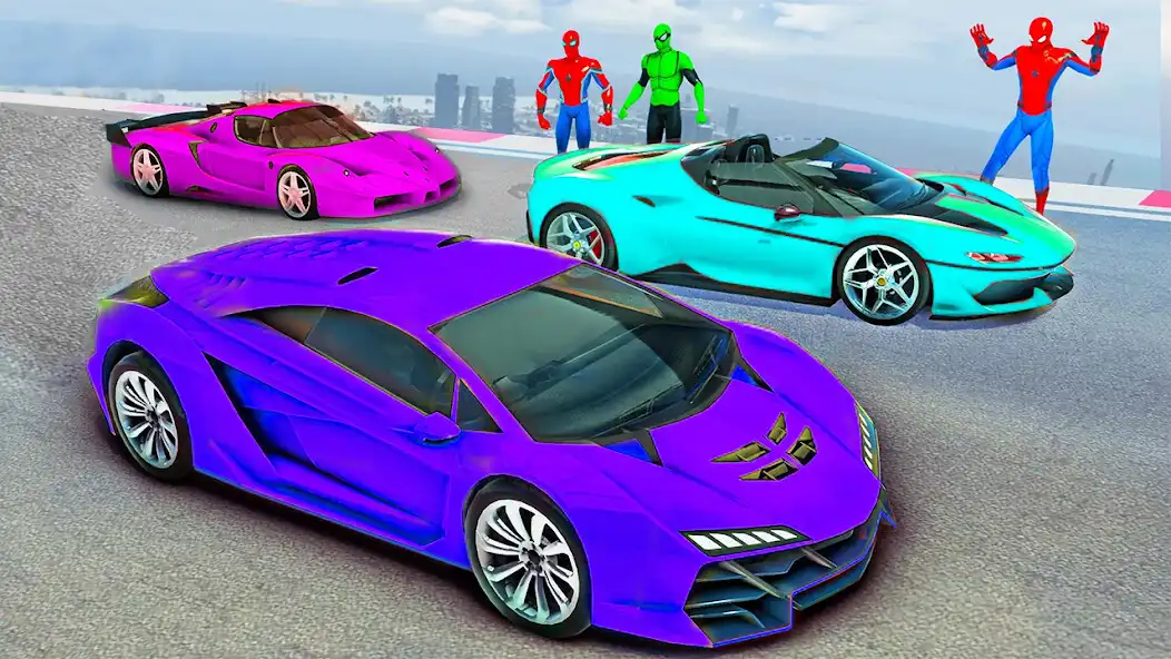 Play GT Car Stunt Games - Mega Ramp  and enjoy GT Car Stunt Games - Mega Ramp with UptoPlay