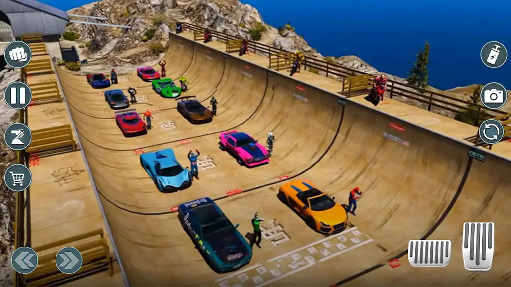 Play GT Car Stunt Mega Ramp Racing  and enjoy GT Car Stunt Mega Ramp Racing with UptoPlay
