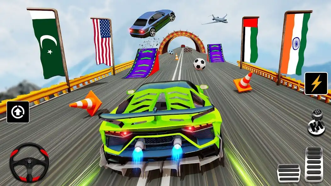 Play GT Car Stunt : Ramp Car Stunts  and enjoy GT Car Stunt : Ramp Car Stunts with UptoPlay