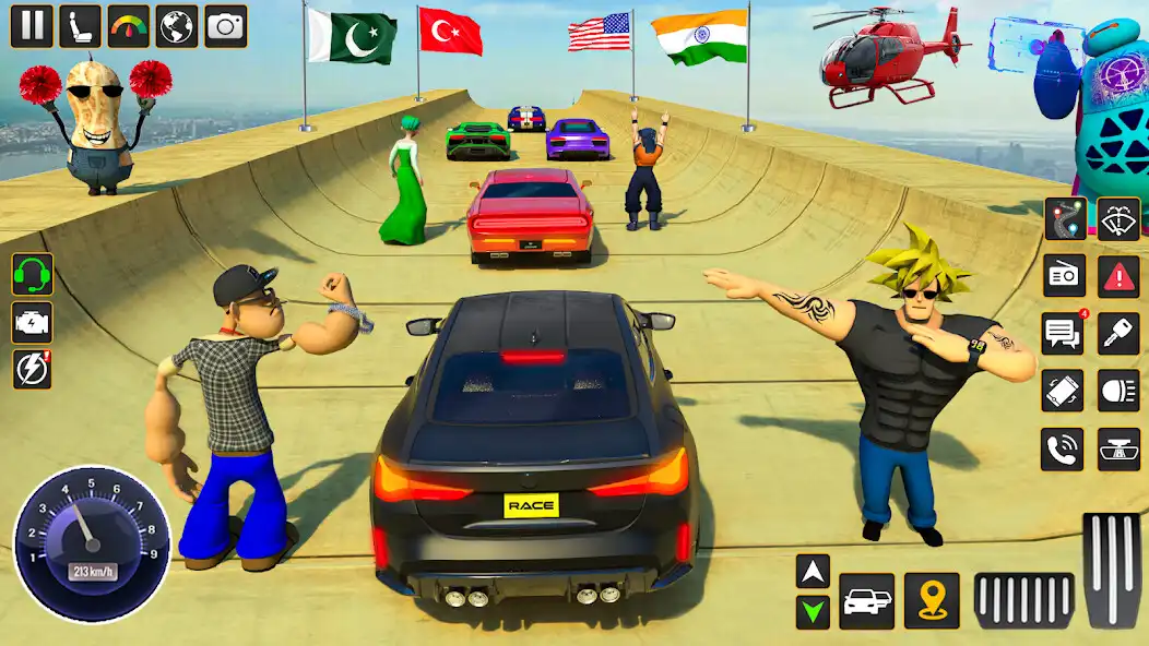Play GT Car Stunts Car Driving Game as an online game GT Car Stunts Car Driving Game with UptoPlay