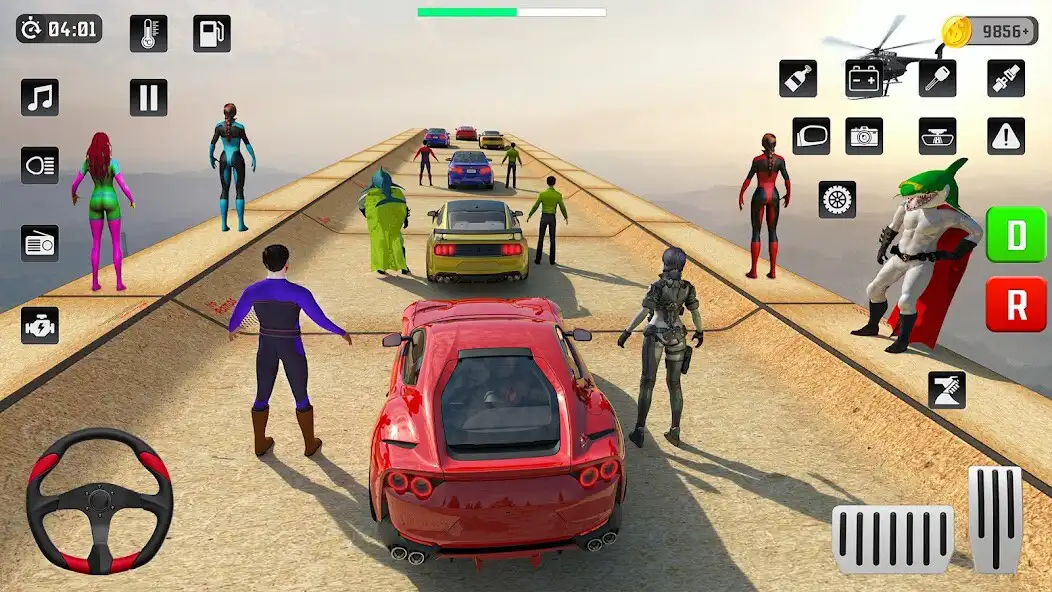Play GT Car Stunts: Ramp Car Games  and enjoy GT Car Stunts: Ramp Car Games with UptoPlay