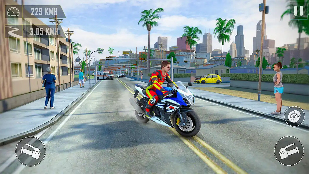 Play GT Motorbike Games Racing 3D as an online game GT Motorbike Games Racing 3D with UptoPlay