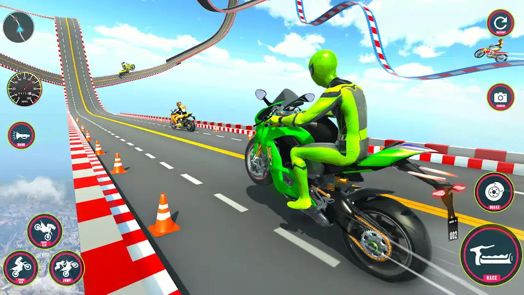 Play GT Moto Stunt Master as an online game GT Moto Stunt Master with UptoPlay