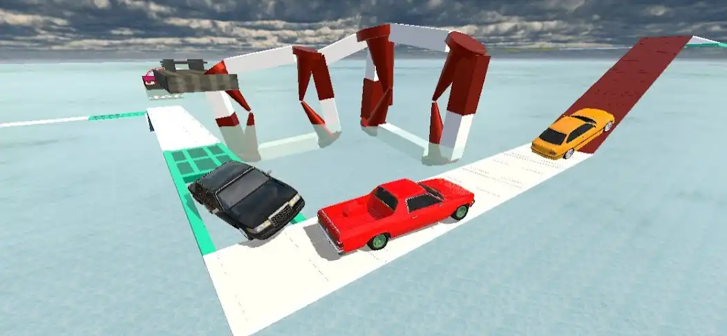 Play Gt Parkour 3d Stunt Car game as an online game Gt Parkour 3d Stunt Car game with UptoPlay