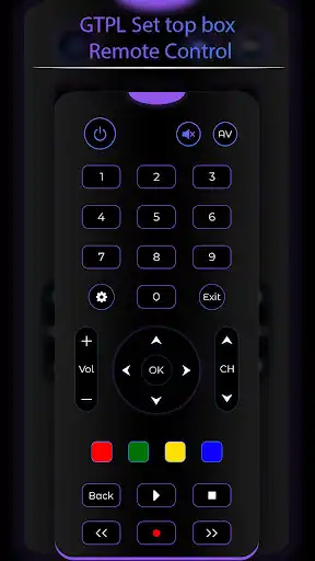 Play GTPL Set Top Box Remote Controller  and enjoy GTPL Set Top Box Remote Controller with UptoPlay