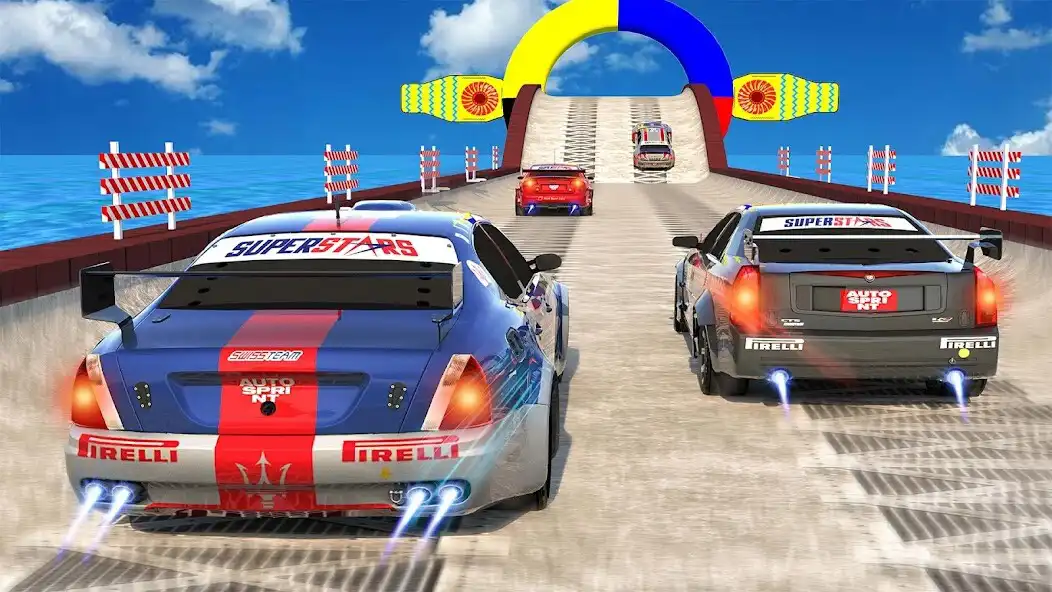 Play Gt racing stunting car games as an online game Gt racing stunting car games with UptoPlay