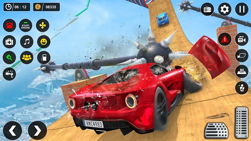 Play GT Ramp Car Games Stunts as an online game GT Ramp Car Games Stunts with UptoPlay