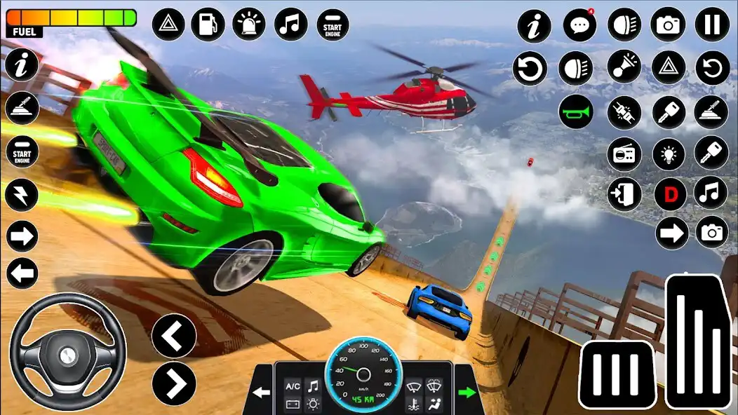 Play Gt Stunt Car: Ramp Car Games as an online game Gt Stunt Car: Ramp Car Games with UptoPlay