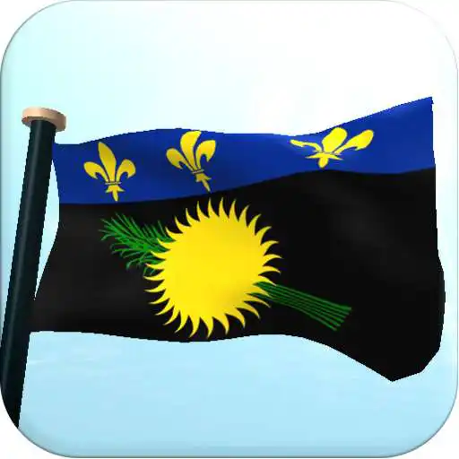 Free play online Guadeloupe Flag 3D Free APK