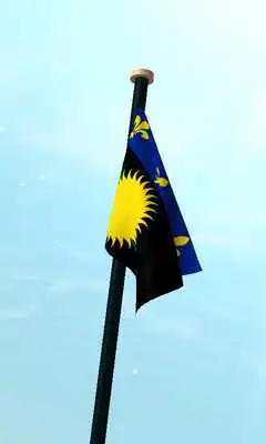 Play Guadeloupe Flag 3D Free