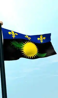 Play Guadeloupe Flag 3D Free