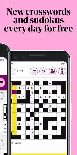 Play Guardian Puzzles  Crosswords as an online game Guardian Puzzles  Crosswords with UptoPlay