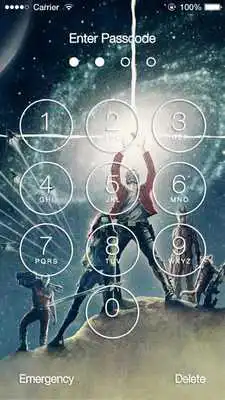 Play Guardians Of The Galaxy HD Lock Screen