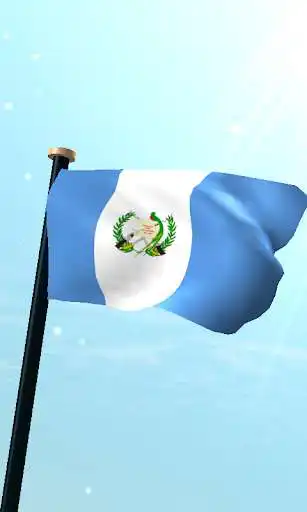 Play APK Guatemala Flag 3D Free  and enjoy Guatemala Flag 3D Free with UptoPlay com.ilikemycountry.gt_flagfree