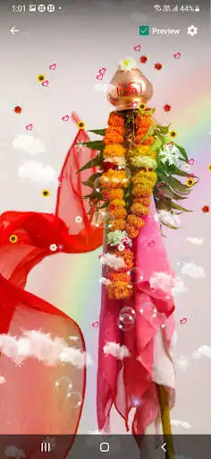 Play Gudi Padwa Wallpaper as an online game Gudi Padwa Wallpaper with UptoPlay