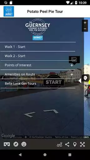 Play Guernsey Potato Peel Pie Interactive Tour as an online game Guernsey Potato Peel Pie Interactive Tour with UptoPlay