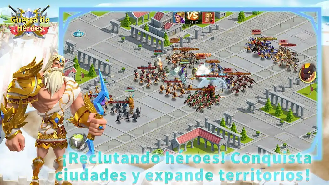 Play Guerra de Héroes as an online game Guerra de Héroes with UptoPlay