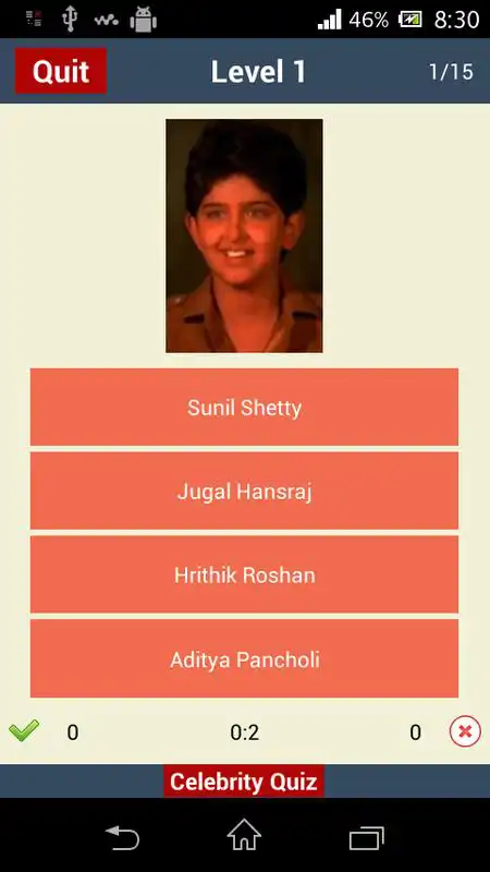 Play Guess Bollywood Celebs Quiz